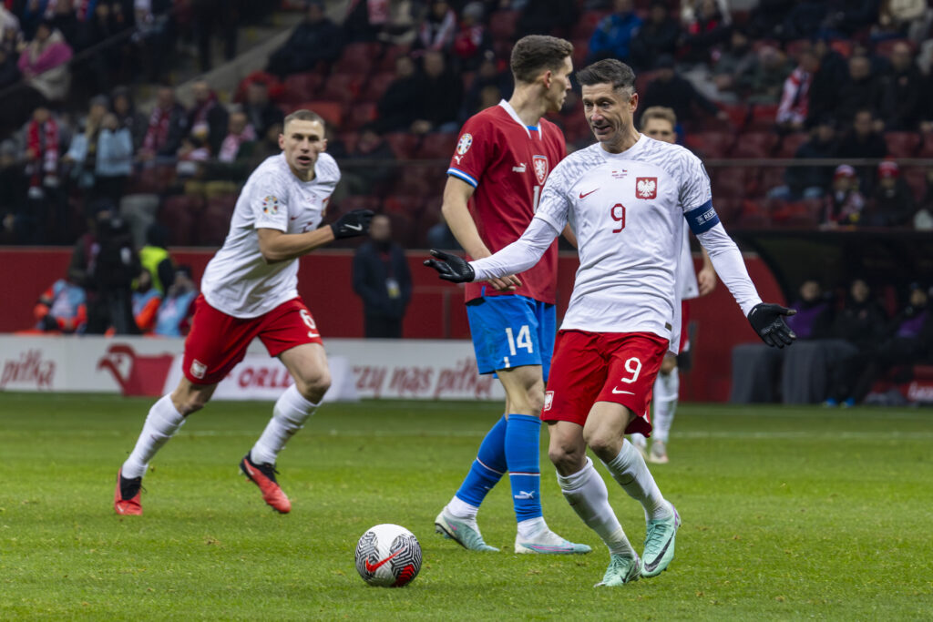 Kapitan reprezentacji Polski Robert Lewandowski
