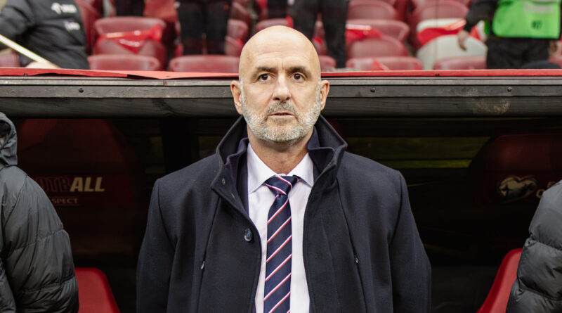 Trener Michał Probierz